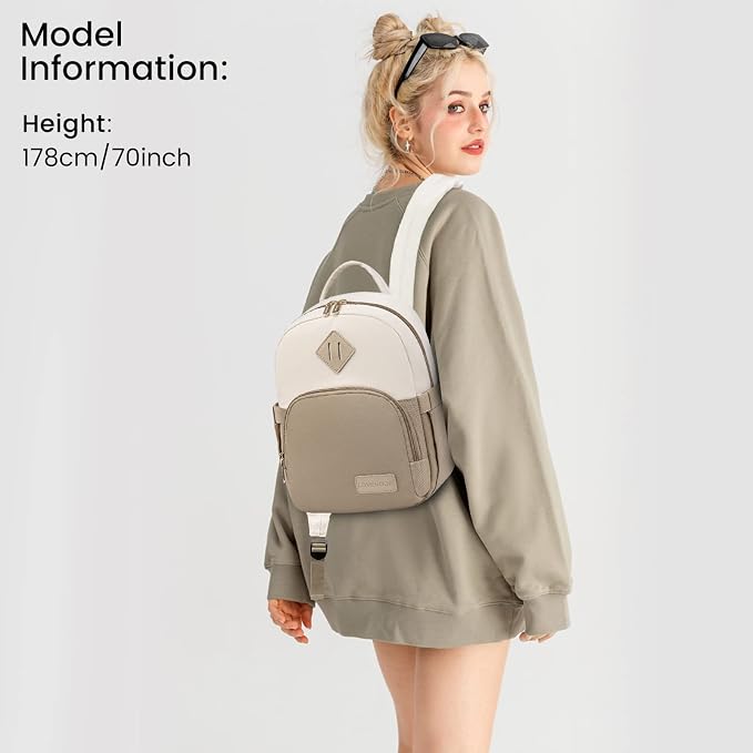LOVEVOOK Mini Backpack for Women Light Weight Small Waterproof Backpack Purses - Image 8