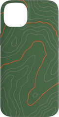 Backcountry Topo Guide Orange Lines Topographical Map Case by Unknown