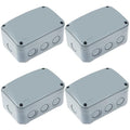 4PK Electrical Junction Box, Nineleaf IP66 Weatherproof Junction Box, 4.9"x by NineLeaf