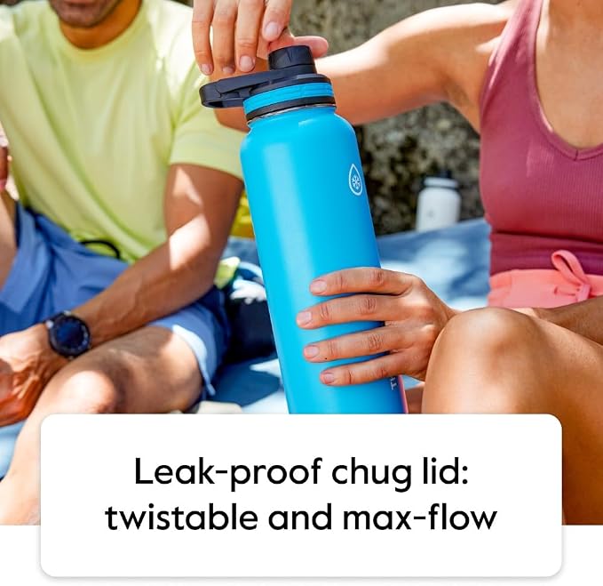 ThermoFlask 18 oz Double Wall Vacuum Insulated Stainless Steel Water Bottle - Image 5