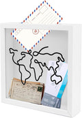 ASTIMESA 7.8" x 7.8" Adventure Archive Box Display Case, Transparent Travel by Unknown