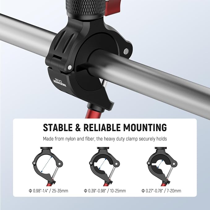 NEEWER Motorcycle Bike Handlebar Mount Compatible - Image 5
