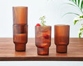 Shatterproof Acrylic Tall Drinking Glasses Set, European Style, Dishwasher Safe by Khen
