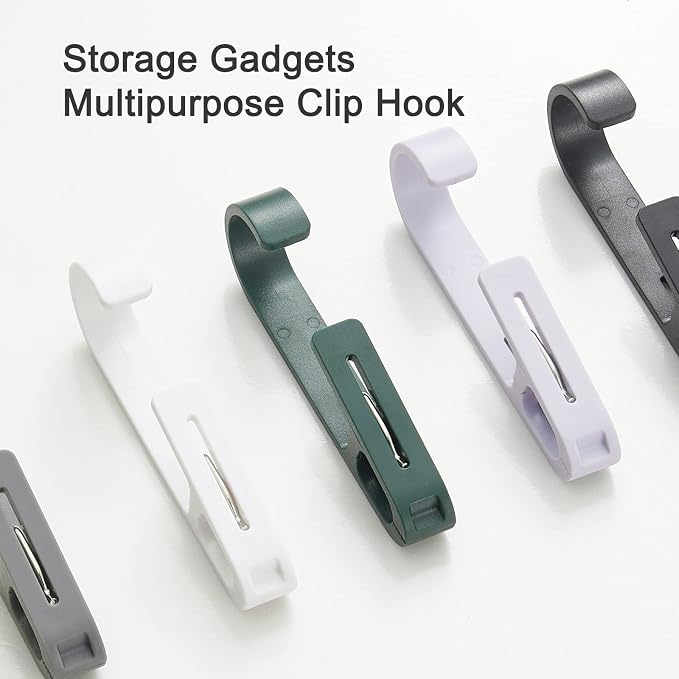Large Laundry Hook Clothes pins 12pcs Sock Clip Laundry Clips - Image 4