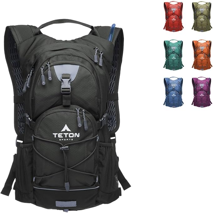 Teton Oasis/Trailrunner Hydration Backpack – Lightweight Water Pack by Teton