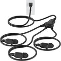 PLUGTUL 12FT Outdoor Extension Cord by PLUGTUL