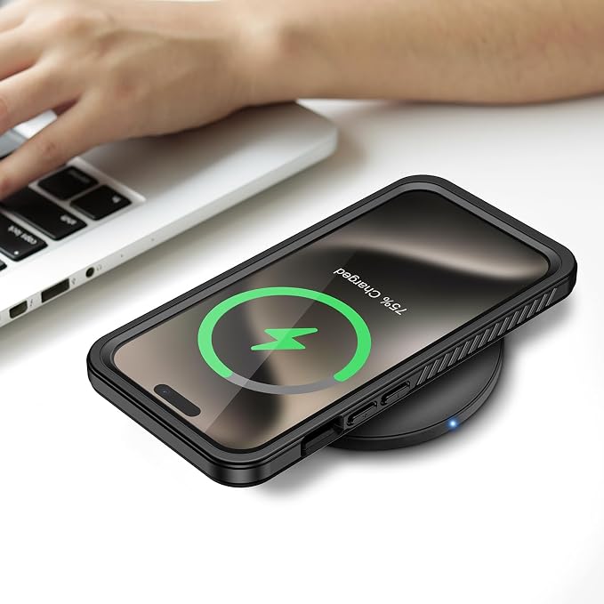 Lanhiem Magnetic for iPhone 15 Pro Max Case, Waterproof Shockproof Dustproof - Image 7