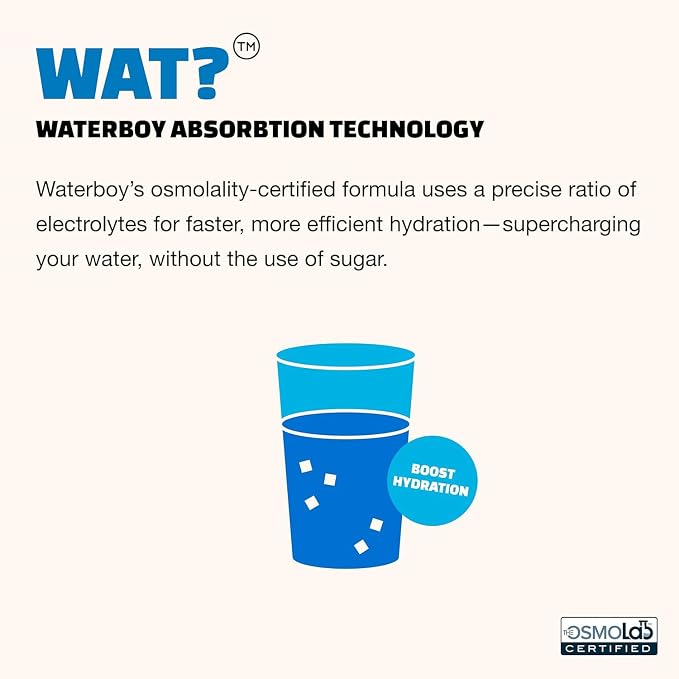 Waterboy Weekend Recovery Sample Pack | 3, 200mg Electrolyte Powder Packets | - Image 6