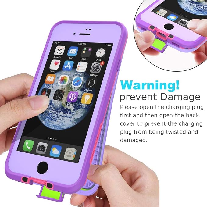 Diverbox for iPhone SE 2020 Waterproof Case iPhone 8 Waterproof Case, - Image 8