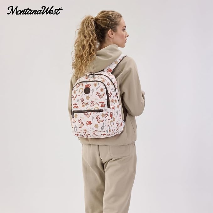 Montana West Backpack for Women Western Travel Backpack Purse Casual Daypack - Image 8