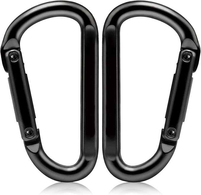 EZYA Heavy Duty Carabiner Clips, 860lbs by EZYA