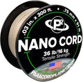 Paracord Planet Nano Cord –Lightweight Nylon Nano Paracord – Great by ParacordPlanet