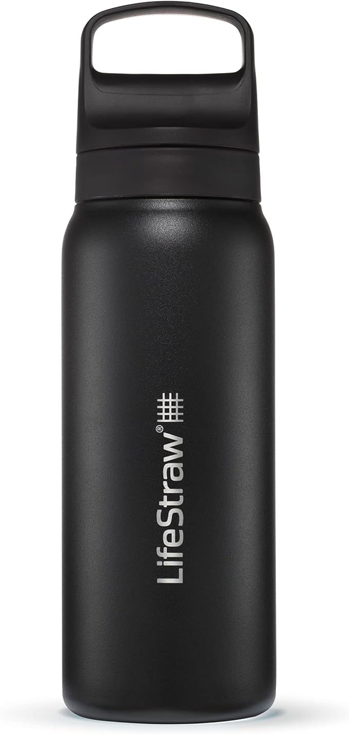 LifeStraw Go Series — Insulated Stainless Steel Water Filter Bottle by LifeStraw