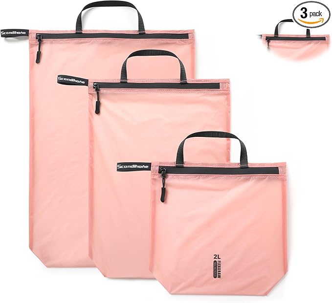 Travel Laundry Bag Ultralight Waterproof Washable Wet Dry Bag by Scandihome