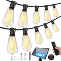 Bdrofn 120FT Solar String Lights Outdoor, Solar Patio Lights Waterproof by Bdrofn