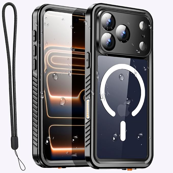 AICase for iPhone 17 Pro Case Waterproof Clear by AICase