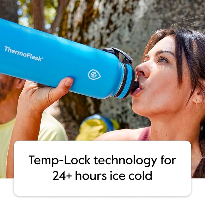 ThermoFlask 18 oz Double Wall Vacuum Insulated Stainless Steel Water Bottle - Image 2