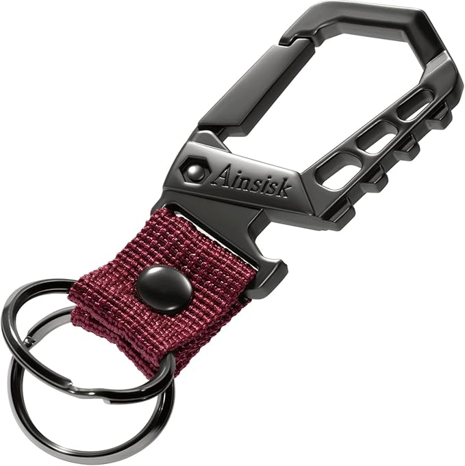 Heavy duty key chain, bottle opener function car keychains, versatile metal by Unknown