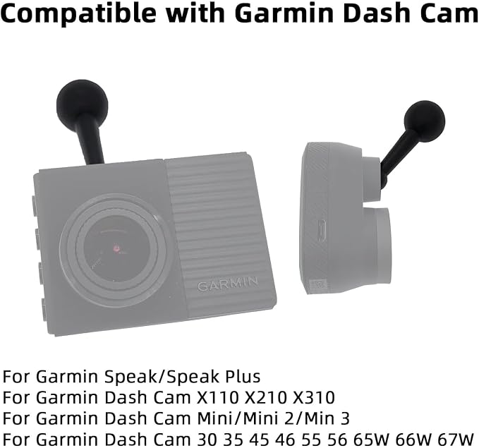 for Garmin Dash Cam Mount 3M Adhesive Sticky Holder - Image 3