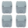 Nineleaf Junction Box, Electrical Box IP66 Water Resistant Dustproof ABS by NineLeaf