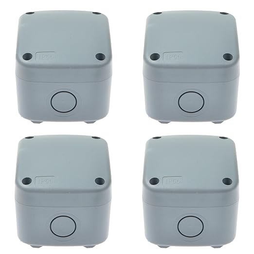 Nineleaf Junction Box, Electrical Box IP66 Water Resistant Dustproof ABS by NineLeaf