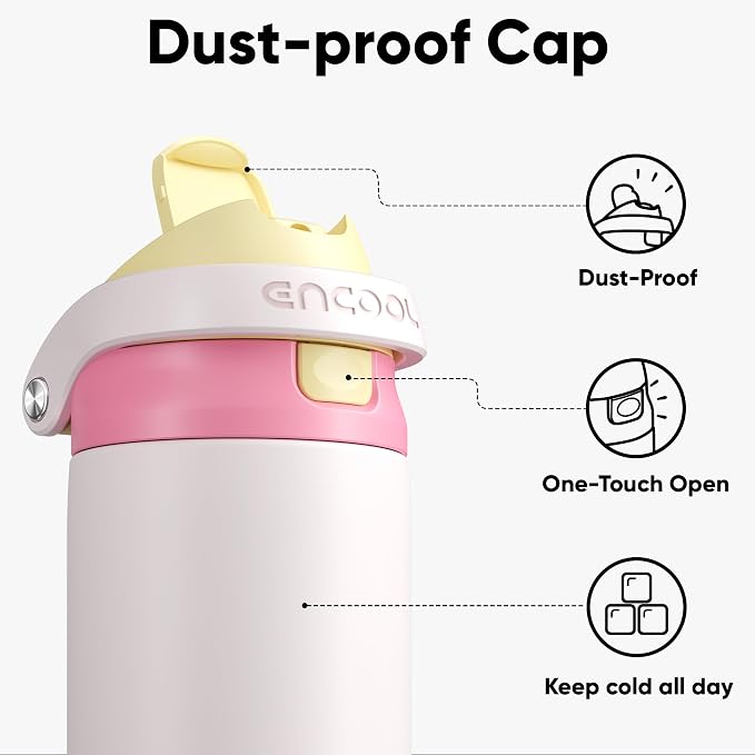 ENCOOL Leakproof Insulated Water Bottle - Image 2