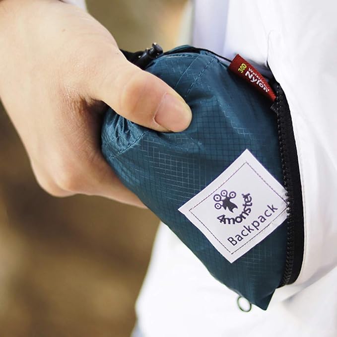 4Monster Hiking Daypack, Water Resistant Lightweight Packable Backpack - Image 4