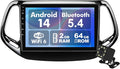 Android 14 Car Radio for 2+64G Jeep Compass/Patriot 2017-2019 10.1'' 1280 * 720 by beslove