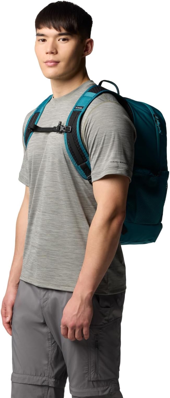 Columbia Unisex Echo Mountain 25L Backpack, River Blue/Black, One Size - Image 3
