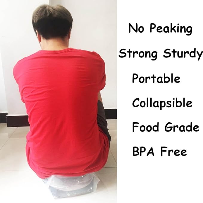 SUPANT Collapsible Emergency Water Jug Container Bag, BPA Free Plastic Water - Image 2