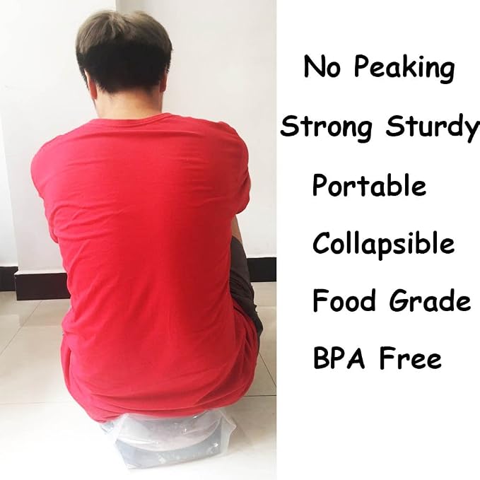 SUPANT Collapsible Emergency Water Jug Container Bag, BPA Free Plastic Water - Image 5
