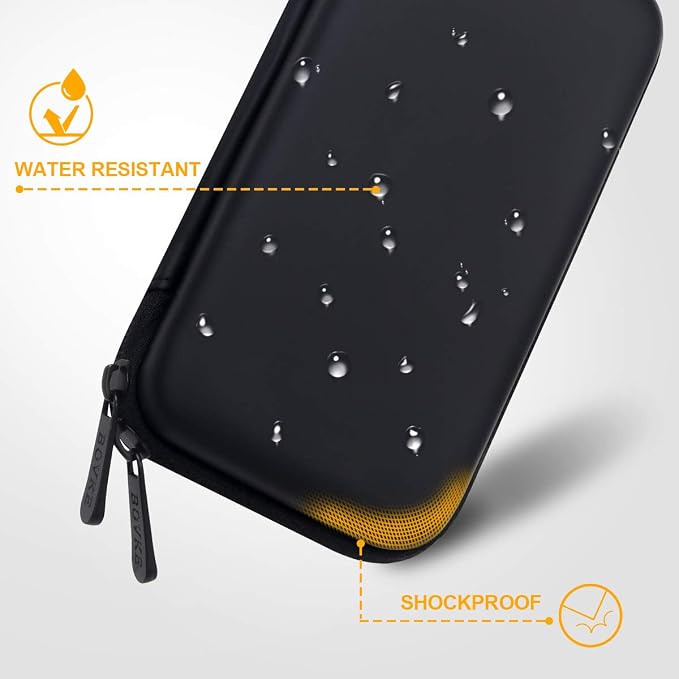 BOVKE PU Hard Travel Case for MacBook Air Pro Power Adapter Apple MagSafe 2 - Image 4