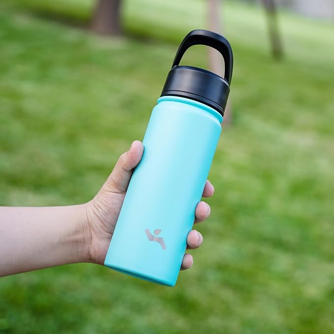 Konokyo 32 oz Insulated Water Bottle Stainless Steel Sport Bottles - Image 6