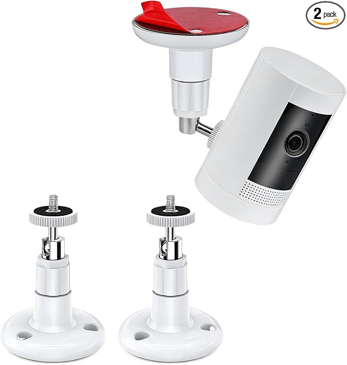 2 Pack Adjustable Security Wall Mount by XNNHMW