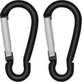 LESHIRY Large Carabiners Keychain 3" Aluminum D Shape Premium Durable D-Ring by LESHIRY