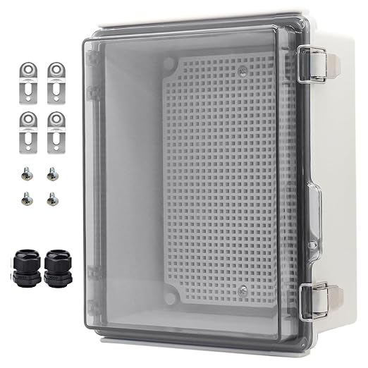 Outdoor Waterproof Electrical Box Junction Box Weatherproof IP67 ABS Plastic by YETLEBOX