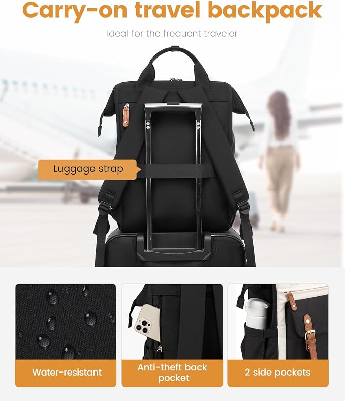 LOVEVOOK Extra Large Travel Laptop Backpack - Image 5