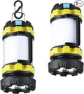 BOBKID 2 Pack Camping Lantern, Outdoor LED Camping Light, Rechargeable by AWonderfulOutdoorExperience