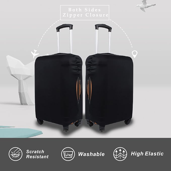 Explore Land Travel Luggage Cover Suitcase Protector Fits 18-22 Inch Case - Image 2