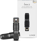 OLIGHT 2 Pack IMINI 2 EDC Rechargeable Keychain Flashlight, 50 Lumens Compact by OLIGHT