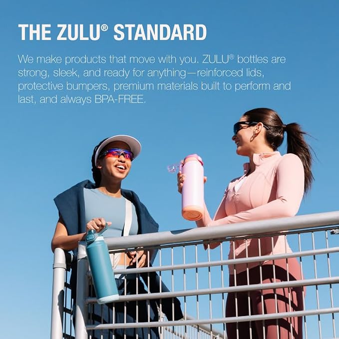 ZULU Base 32oz Stainless Steel Water Bottle - Image 10