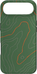 Backcountry Topo Guide Orange Lines Topographical Map Case by Unknown