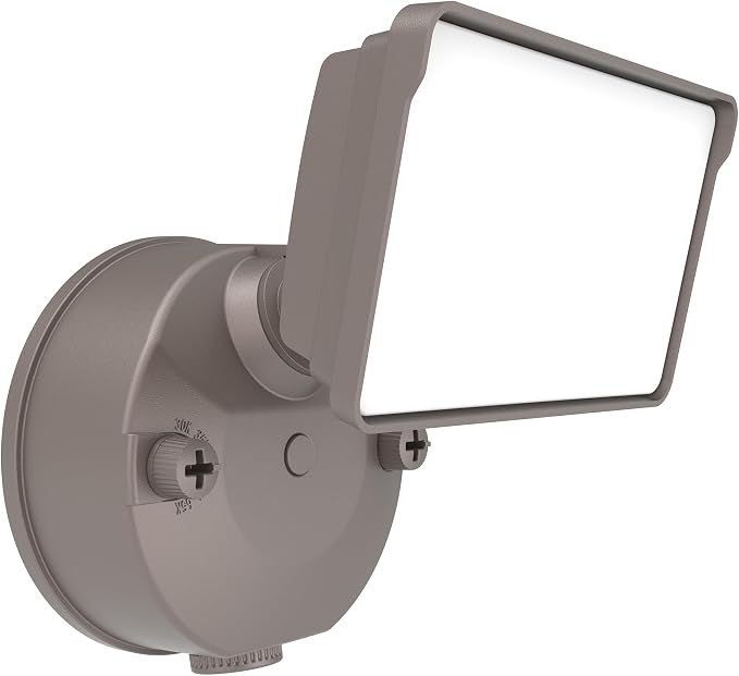 HALO FGS Outdoor LED Security Floodlight, 120V w/Selectable CCT & Lumens by HALO