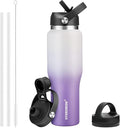 40 oz Insulated Water Bottle by HYDROWION