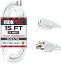 Iron Forge Cable Weatherproof 15 Ft Outdoor Extension Cord by IronForgeCable