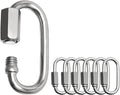 Locking Carabiner Clips, Stainless Steel Spring Snap Hook Locking Carabiner by Acquwistach
