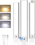 Under Cabinet Lighting Wireless, Rechargeable Battery Motion Sensor Light Indoor by AMETHEUS
