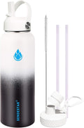 SENDESTAR Water Bottle 40oz Double Wall Vacuum Insulated Leak Proof Stainless by Sendestar