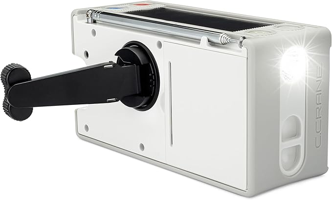 C. Crane CCRadio Solar with Bluetooth Receiving, Emergency Crank NOAA Weather - Image 2