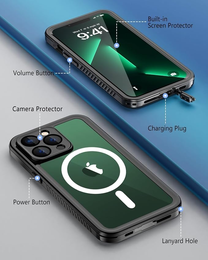 Beeasy for iPhone 13 Pro Waterproof Case - Image 7